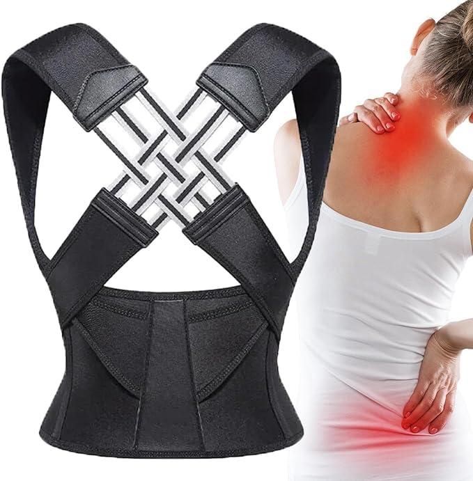 Adjustable Posture Corrector, Relieve Pain Belt Women Men