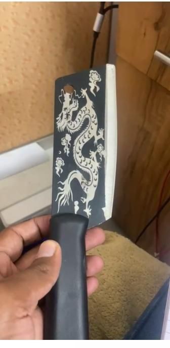 Dragon Stainless Steel Chopping Knife