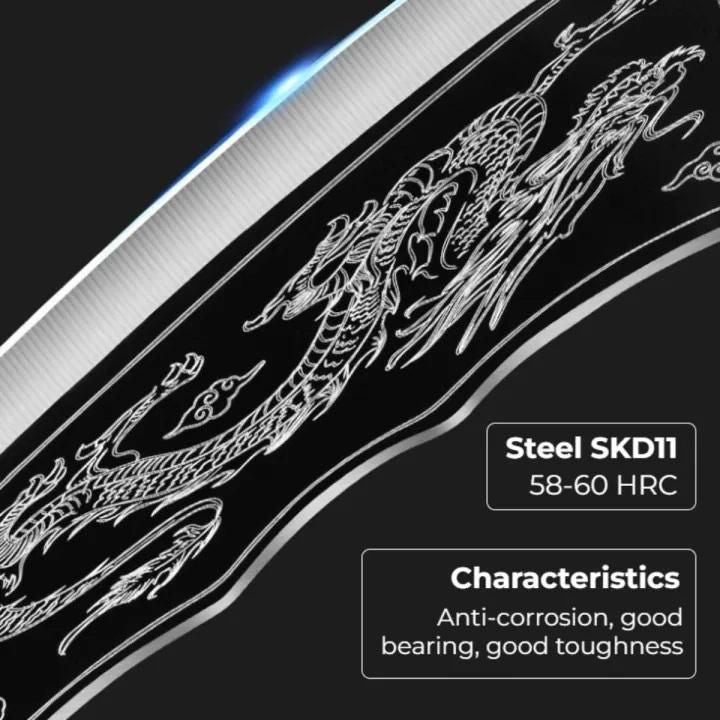 Dragon Stainless Steel Chopping Knife