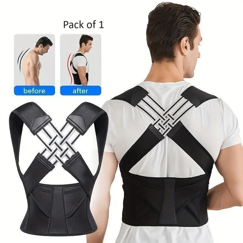 Adjustable Posture Corrector, Relieve Pain Belt Women Men